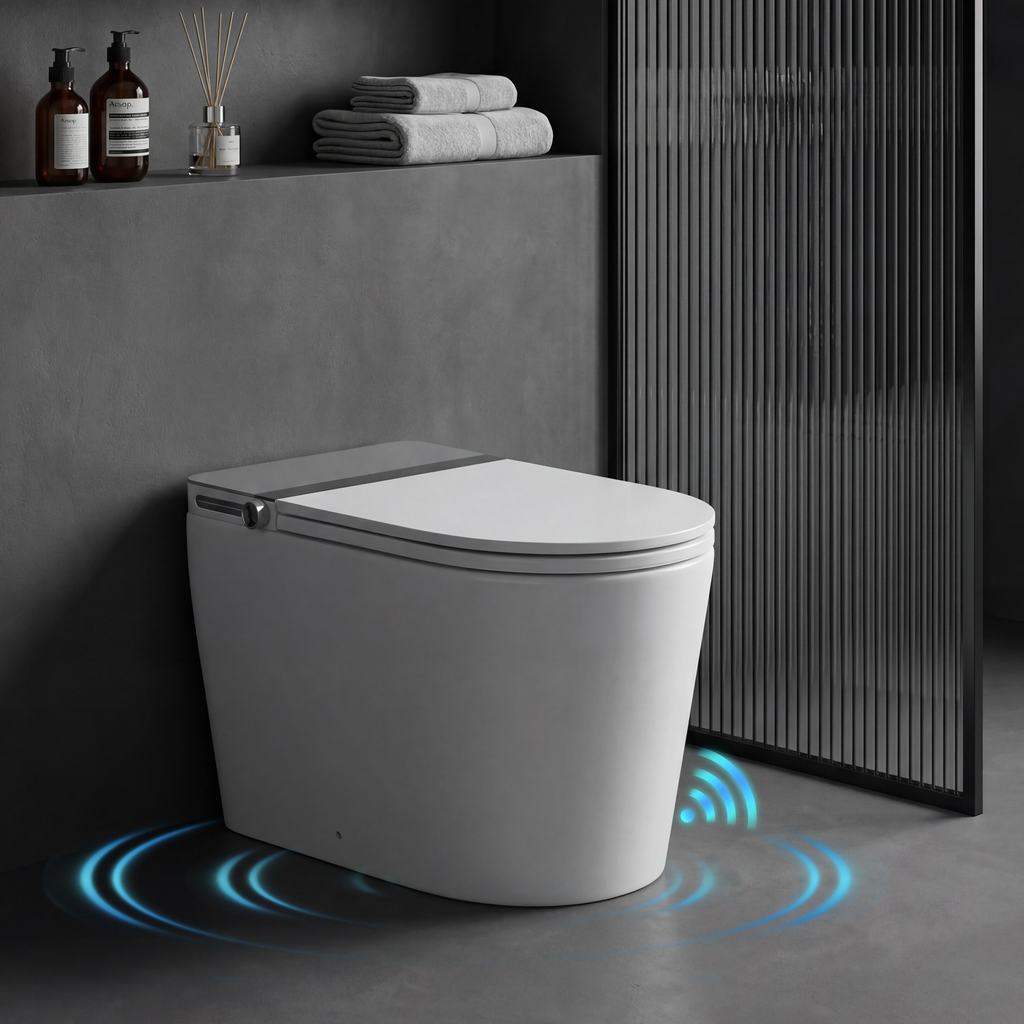 Intelligent All-In-One Toilet with High-Speed Drying - Porcelain