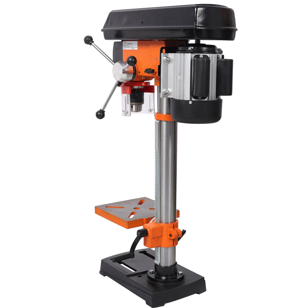 10" Swing Benchtop Drill Press with Laser Positioning Guide - Steel