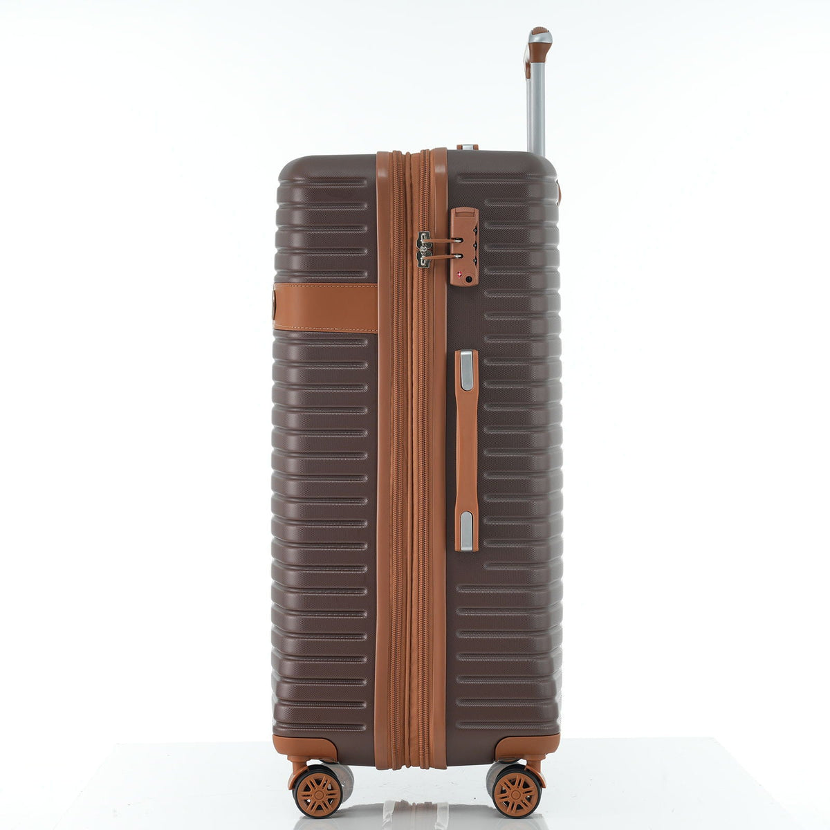 4 Piece Hard Shell Luggage Set with Spinner Wheels - Multiple Colors