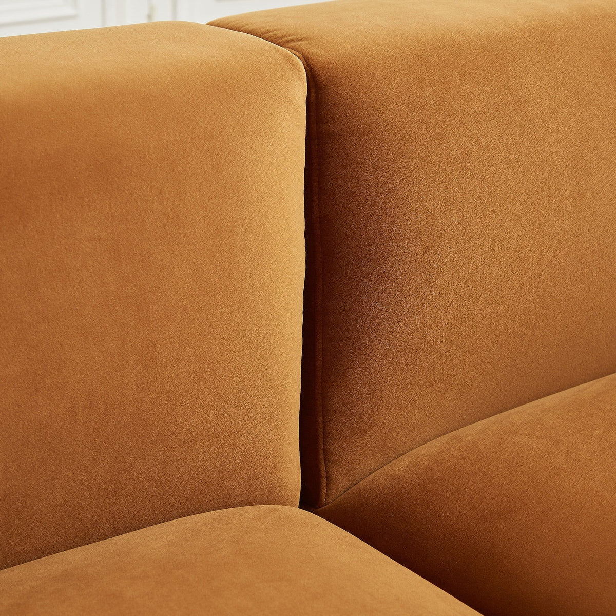 Light Brown Sectional Sofa with Plush Cloud Comfort - Left or Right Facing