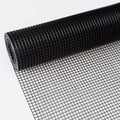 Vinyl Coated Hardware Cloth Fencing with 1/4" Mesh - Black