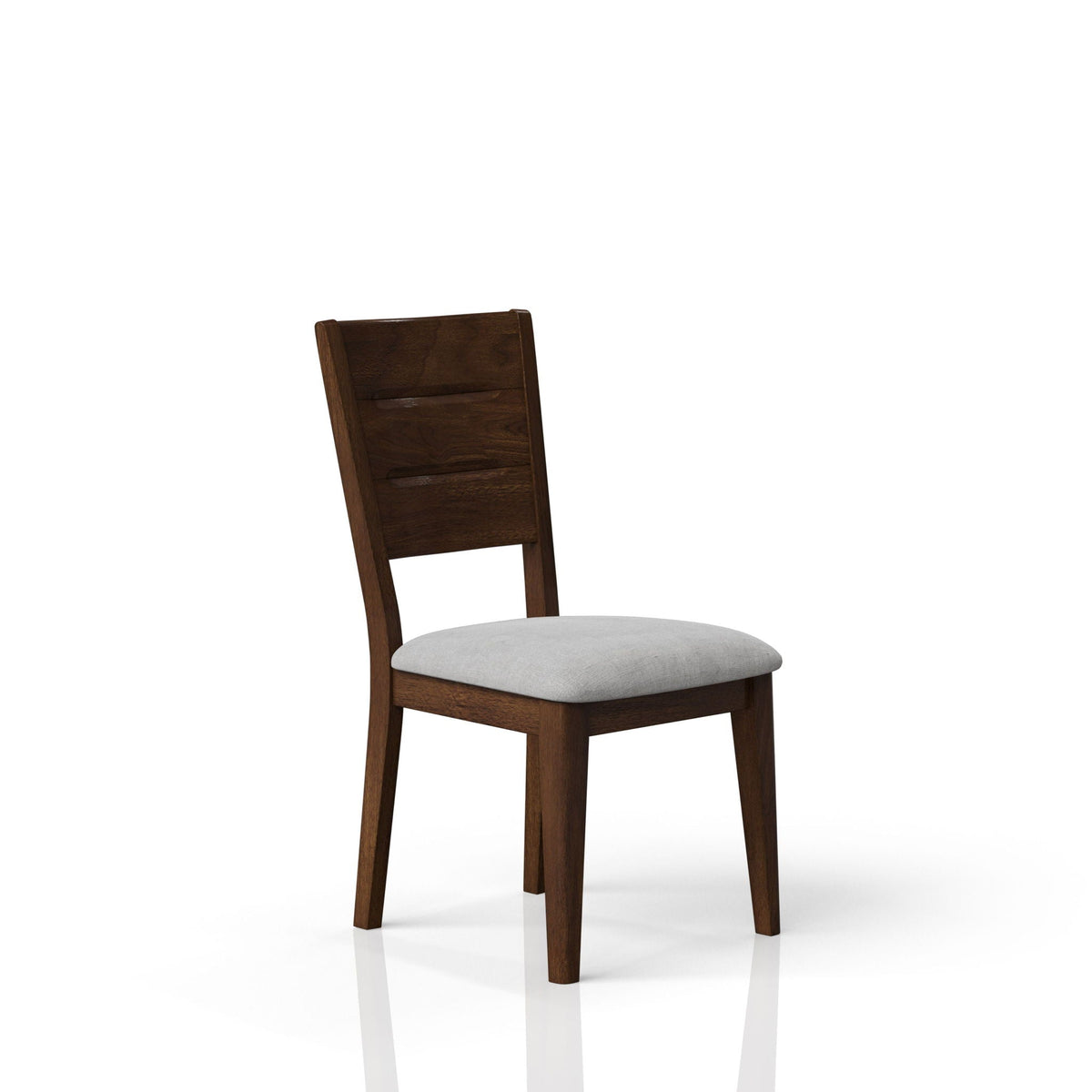 Dining Chairs Upholstered Side Chair with Upholstered Seat - Cherry