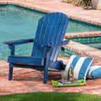 Malibu Adirondack Chair with Foldable Frame - Acacia Wood