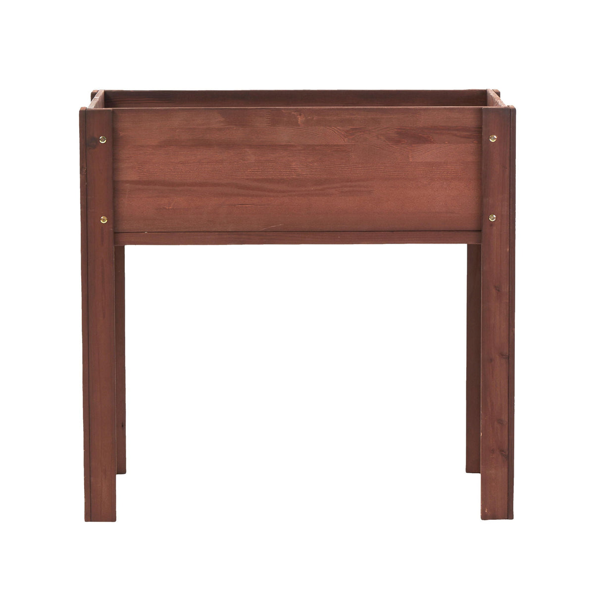 Solid Wood Raised Garden Bed with Legs - Available in Gray, Dark Gray, Dark Brown