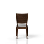 Dining Chairs Upholstered Side Chair with Upholstered Seat - Cherry