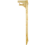Natural Swedish Ladder Stall Bars Set for Physical Therapy & Gymnastics with High Weight Capacity