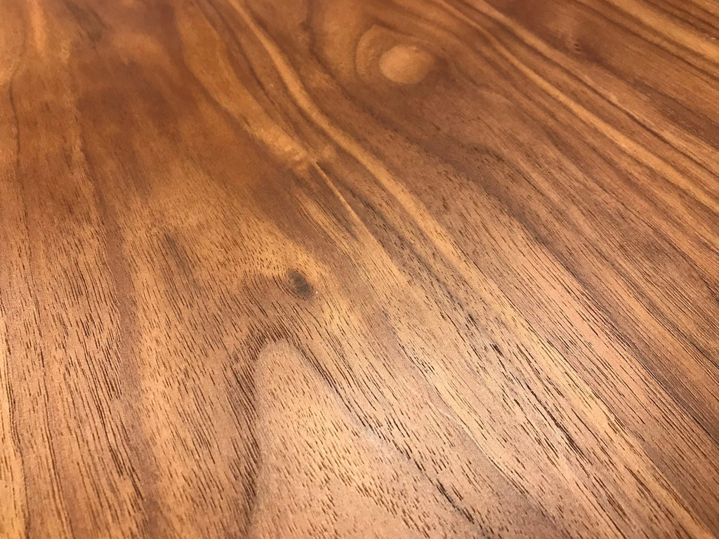 Brown Wood End Table with Contemporary Square Design