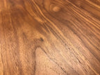 Brown Wood End Table with Contemporary Square Design