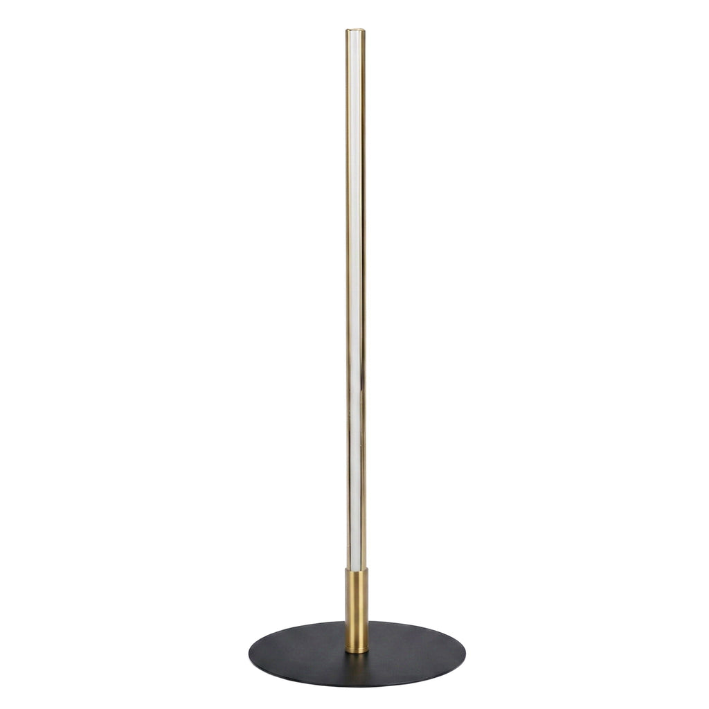 Dimond LED Table Lamp With On / Off Switch Round Base - Black / Gold