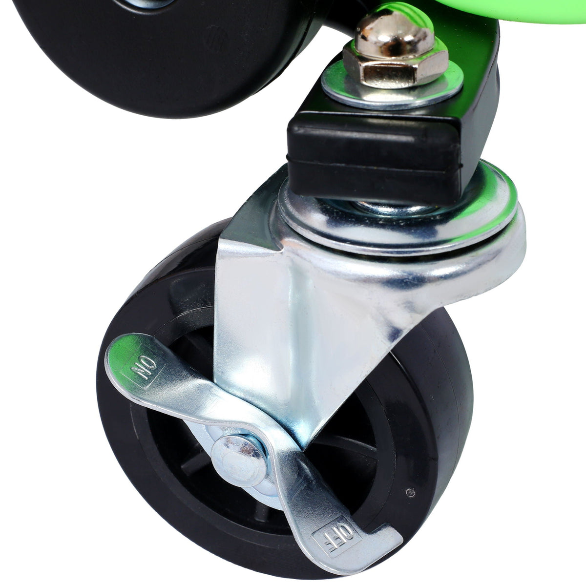 Heavy Duty Mechanic Stool with Tool Storage - Green