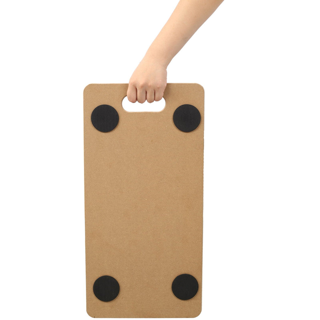 Furniture Moving Dolly, Heavy Duty Wood Rolling Mover with 500 lb Capacity - Natural