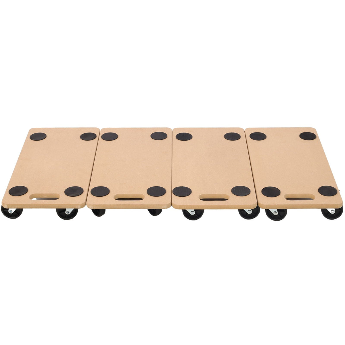 Furniture Moving Dolly, Heavy Duty Wood Rolling Mover with 500 lb Capacity - Natural