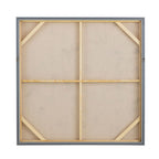 Square Framed Wall Art Flower Canvas Print