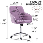 Adjustable Ergonomic Office Chair with Swivel Backrest Seat - Multiple Colors
