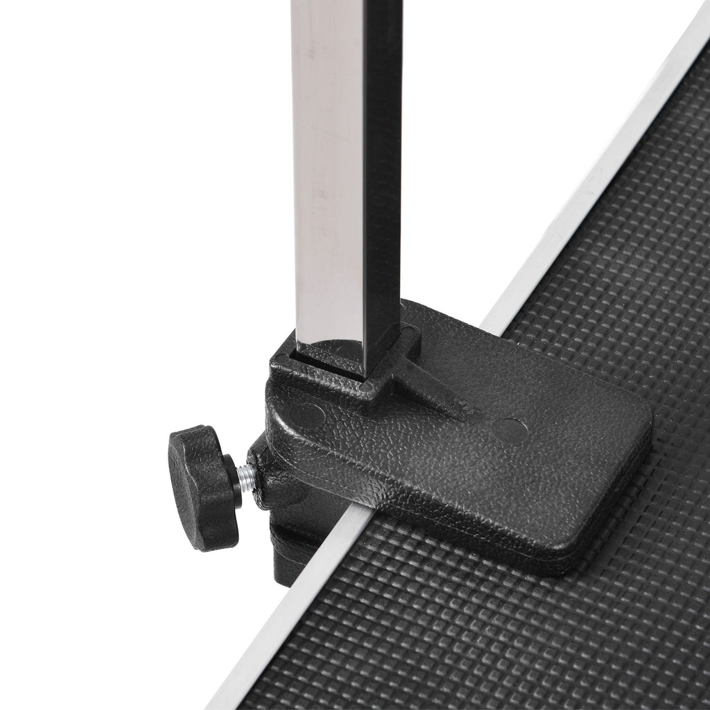 Large Heavy Duty Pet Grooming Table with Adjustable Arm - Black or Blue