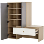 Modern Multi Functional Shoe Storage Bench & Cabinets