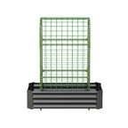2-in-1 Raised Garden Bed with Trellis