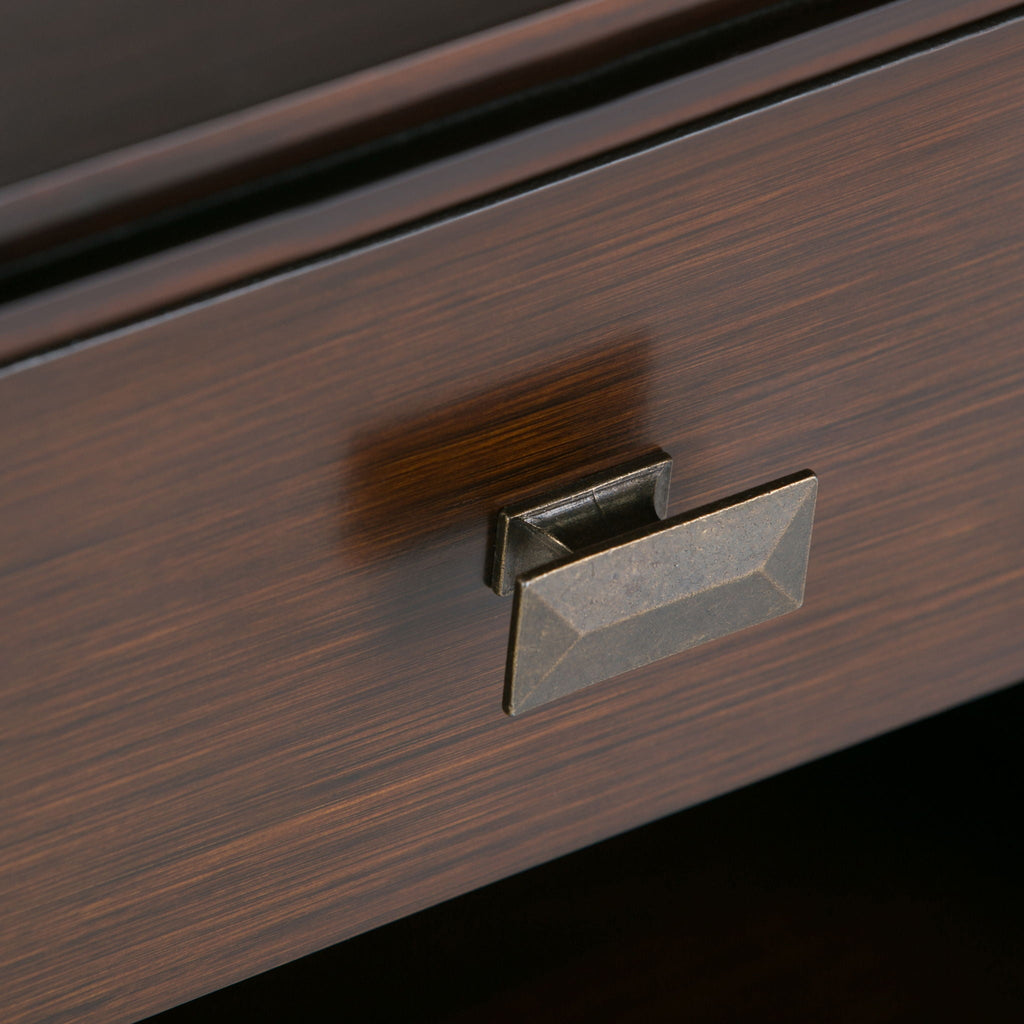 Handcrafted Bedside Table with Drawer and Shelf - Multiple Colors