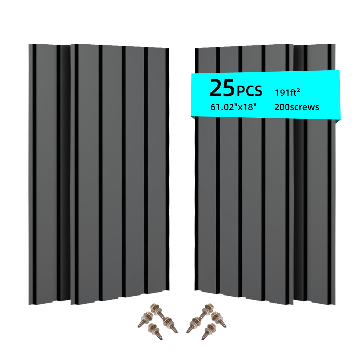 61 Inch Galvanized Metal Roof Panels with Heavy Duty Weather Resistance