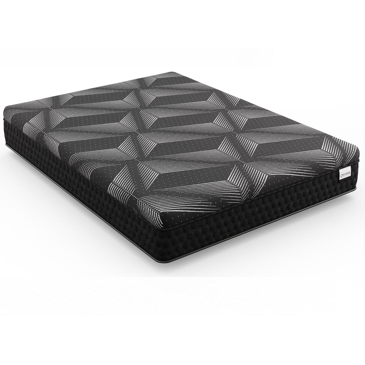 Diamond Matrix Copper Cooling Hybrid Mattress with Dynamic Edge Coils - Twin XL