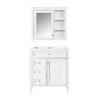 Bathroom Vanity with Medicine Cabinet and Storage - Multiple Colors
