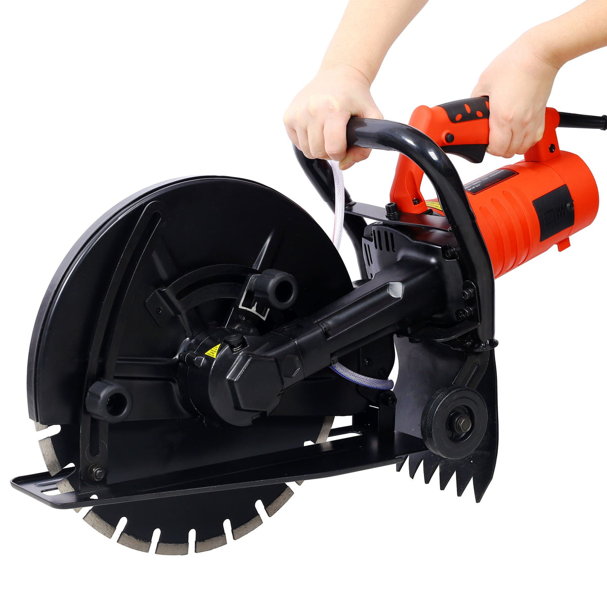 Electric 14" Cut Off Saw with Wet/Dry Functionality – Black