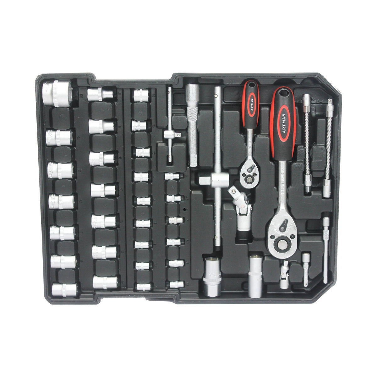 899 Piece Home Repair Tool Set with Rolling Toolbox - Pearl Silver or Black