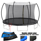 14FT Trampoline with Safety Enclosure Net – Steel Frame