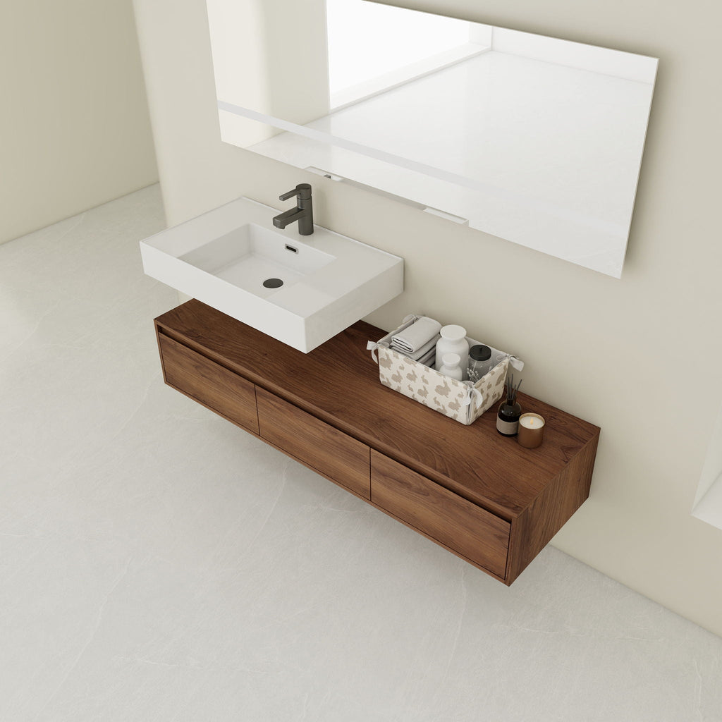 Modern Wall Mounted Bathroom Vanity