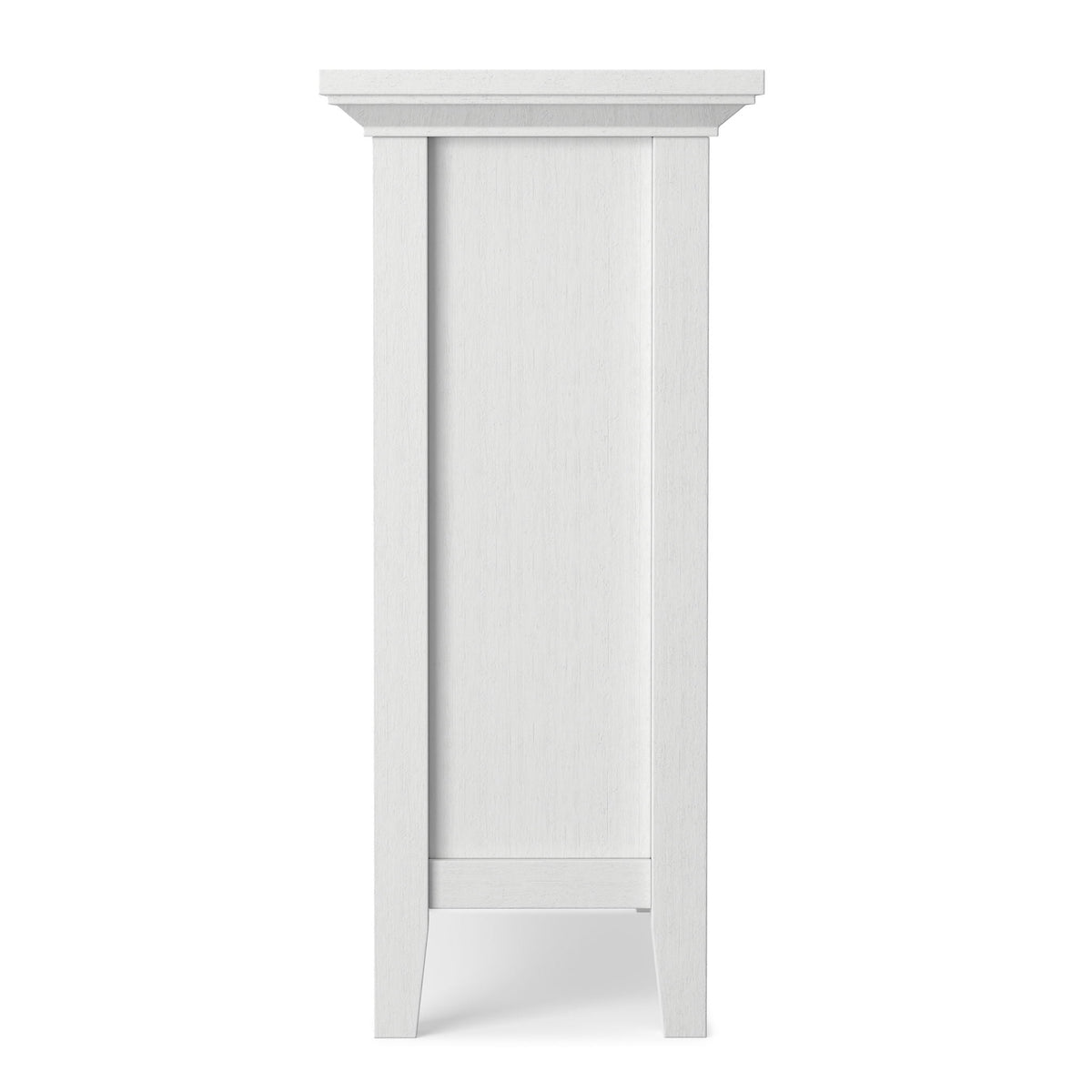 Handcrafted Low Storage Cabinet with Adjustable Shelves - Multiple Colors
