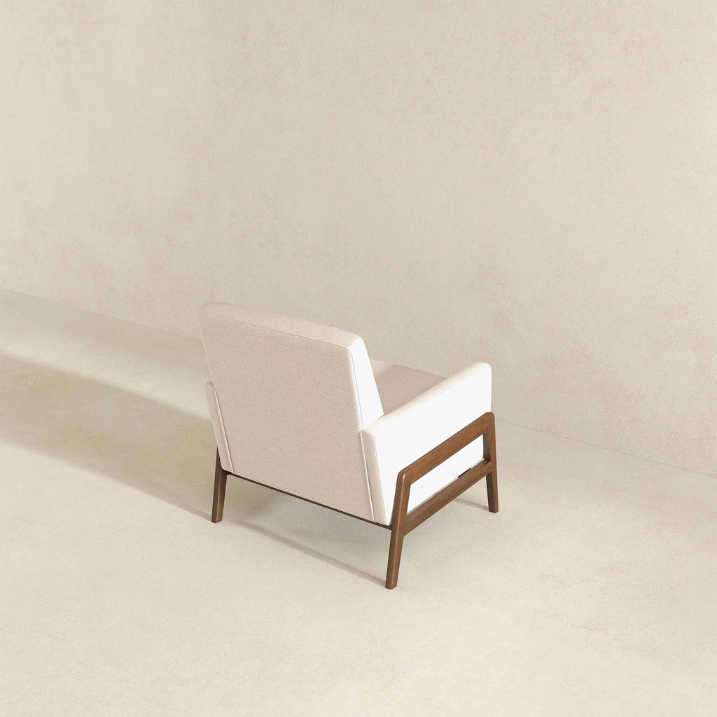 Cole Solid Wood Lounge Chair