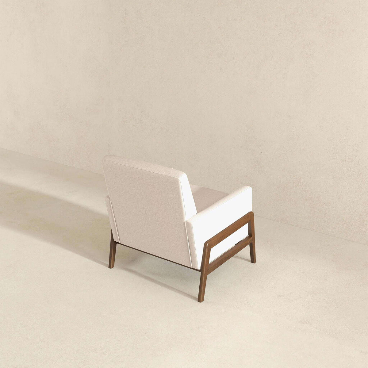 Cole Solid Wood Lounge Chair