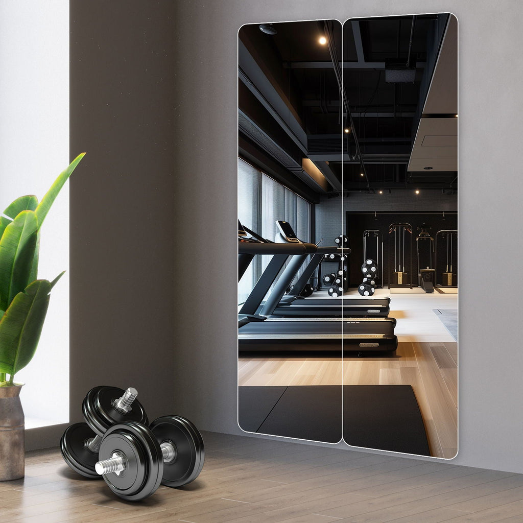 Full Body Round Corner Mirror