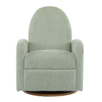 360 Swivel and Glider Recliner Chair with Solid Wood Base - Light