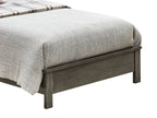 Transitional Modern Panel Bed with Wood Construction - Multiple Colors