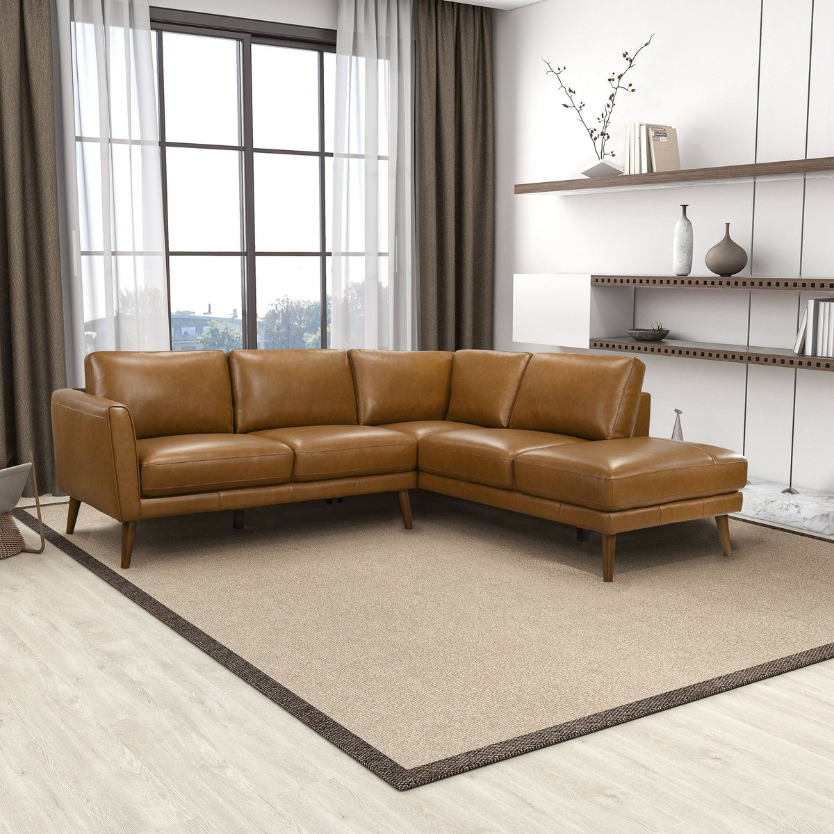Benson Sectional Sofa With Chaise - Multiple Colors