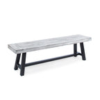 Acacia Wood Outdoor Dining Bench