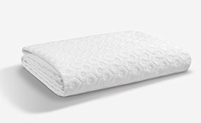 Dri-Tec Split Cal King Mattress Protector with Waterproof Layer - White