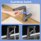 Pull Down Bathroom Sink Faucet with 3 Water Modes - Gunmetal Black