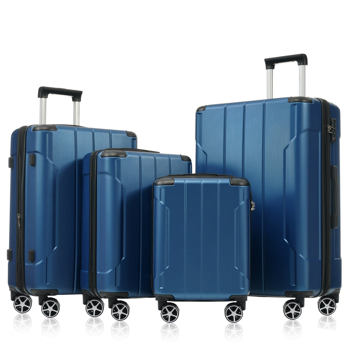 Hardshell 6-Piece Blue Luggage Set