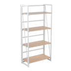 Contemporary Bookcase with Four Open Shelves - White or Black