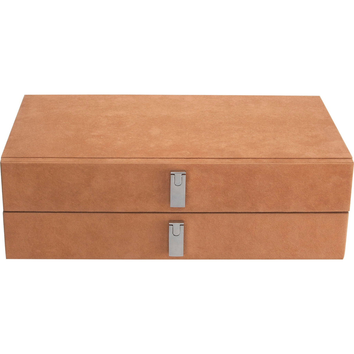 Durable Construction Jewelry Safe with Fireproof Protection - White or Black