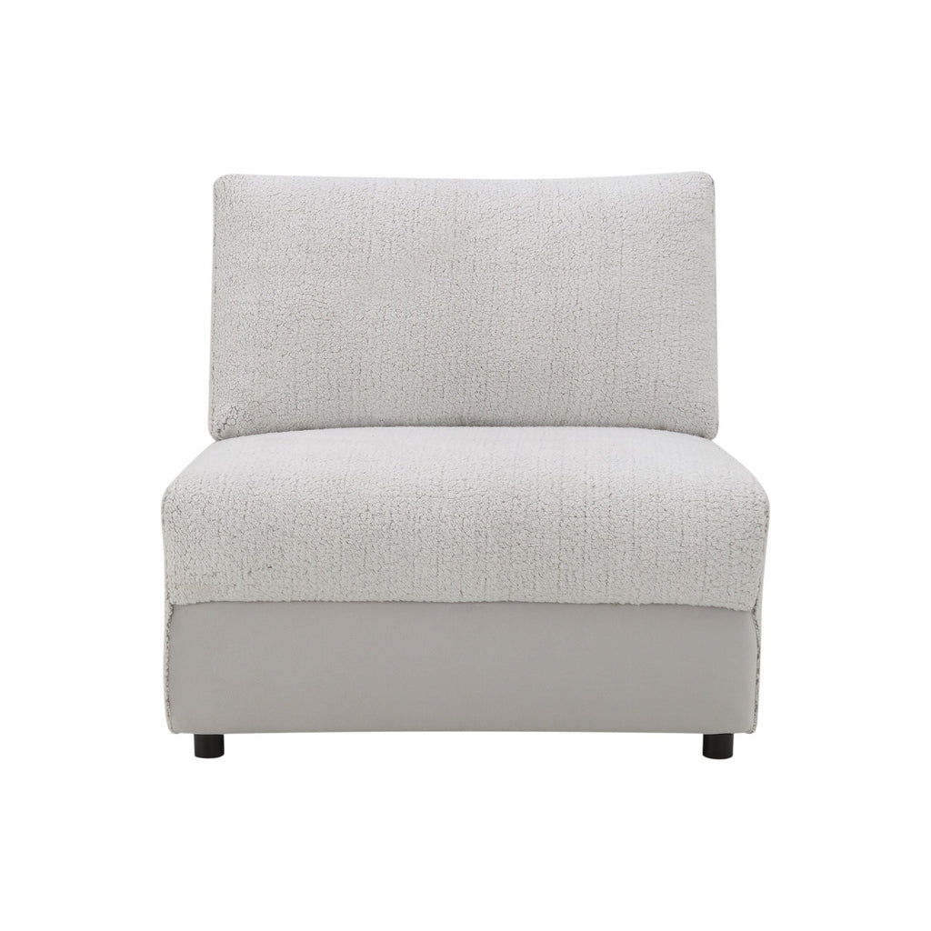 Modular Power Recliner Sectional with Cup Holders and Wireless Charging - Gray