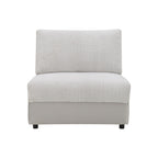 Modular Power Recliner Sectional with Cup Holders and Wireless Charging - Gray