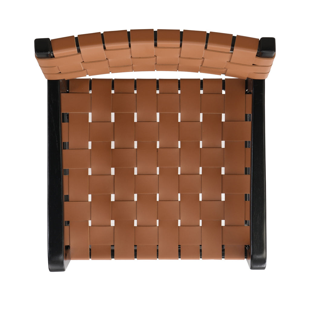 Modern Upholstered Dining Chair with Ergonomic Comfort - Black or Light Brown