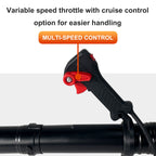 Backpack Gas Leaf Blower with 76Cc Engine – Red