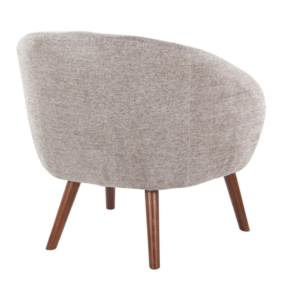 Elegant Lounge Chair with Plush Upholstery - Gray