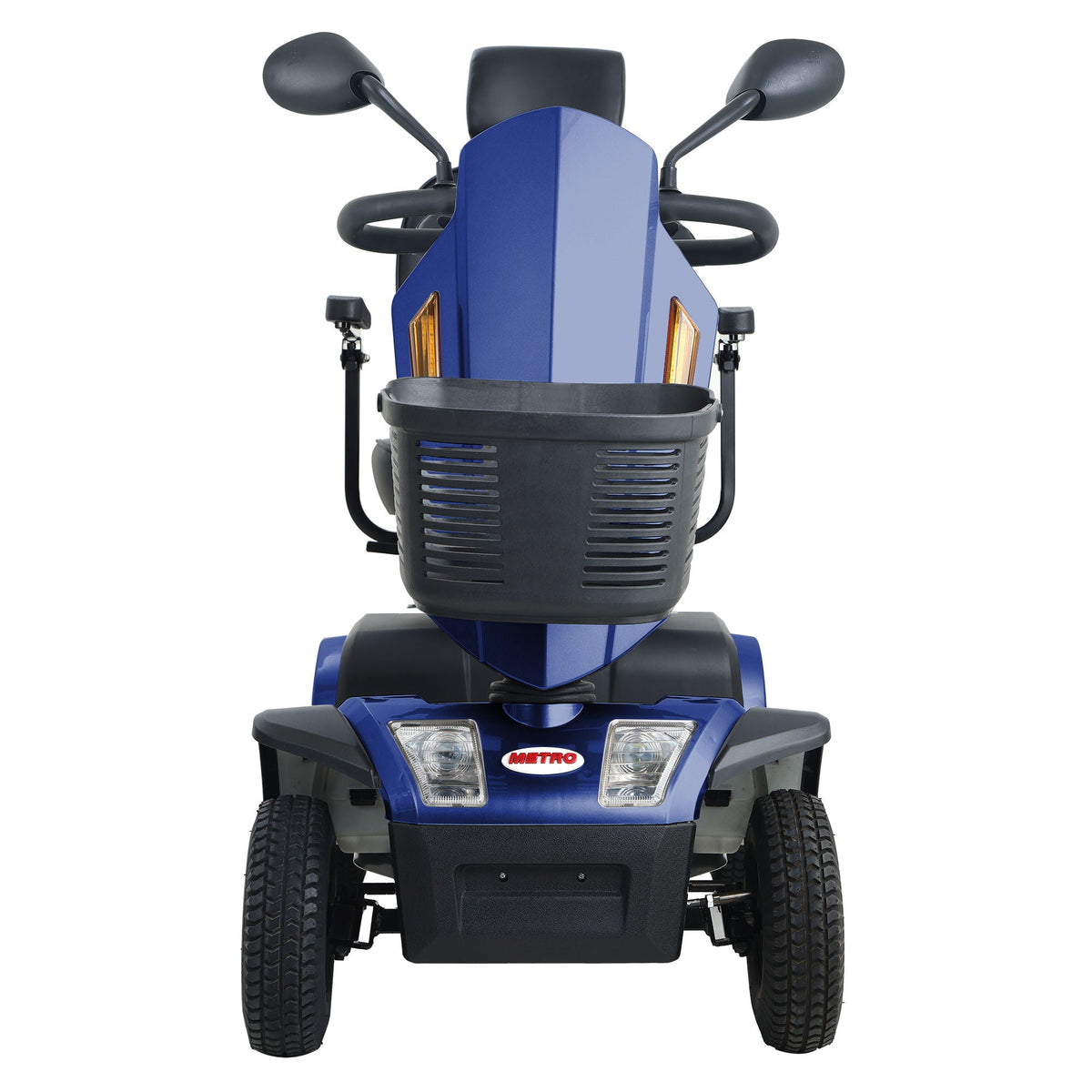 Heavy Duty Mobility Scooter with Long Range and Enhanced Safety - Red, Blue, Black, Gray