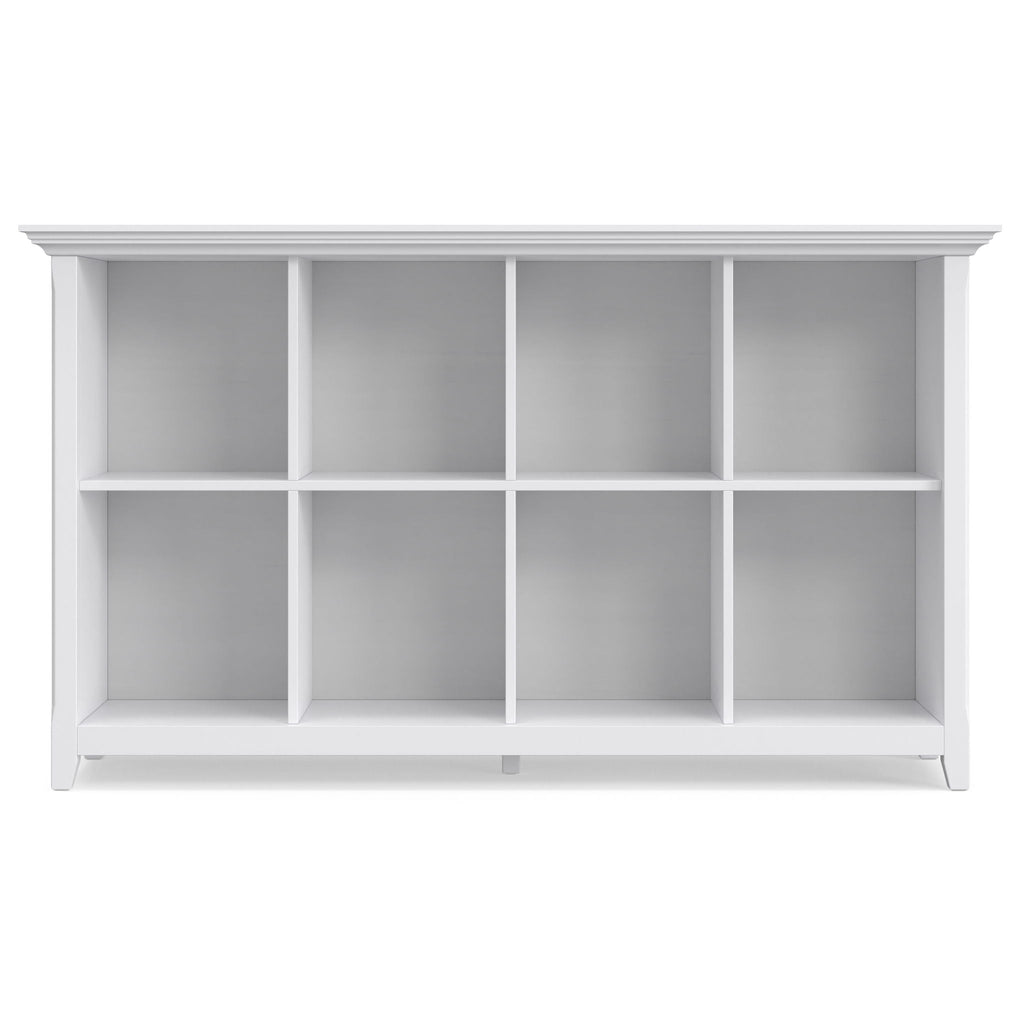 Amherst Cube Storage Bookcase with Large Cubbies - Dark Brown, Dark Gray, or White