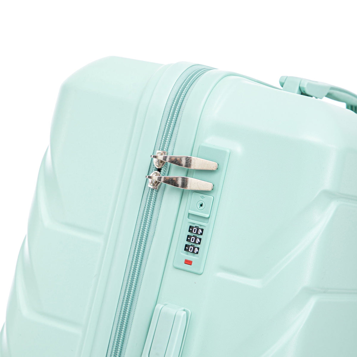 3 Pieces Set Spinner Wheel Luggage With Combination Lock
